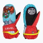 Skihandschuhe Kinder Level Animal red