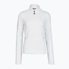 Damen Ski‑Sweatshirt EA7 Emporio Armani Pure Powerstretch T-Top Half Zip white