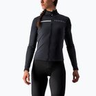 Damen Radfahren Sweatshirt Castelli Sinergia 2 Jersey FZ W leicht schwarz/weiß