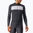 Fahrrad Longsleeve Herren Castelli Prologo 7 light black/silver gray/ivory
