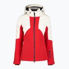Damen-Skijacke Dainese Zives Aerosense-Dry lily white/racing red