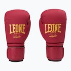 Leone Bordeaux kastanienbraune Boxhandschuhe GN059X