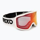 Skibrille Briko Chill white/red