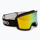 Kinder-Skibrille Briko Frostbite black/yellow