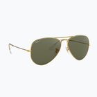 Sonnenbrille Ray-Ban Aviator Classic arista gold/green g-15 polarized