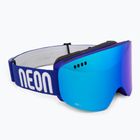 Skibrille Neon Light blue/royal/mirror blue