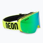 Skibrille Neon Light yellow/mirror green