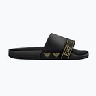 Slides Schlappen  EA7 Emporio Armani Water Sports Tape Slide full black/gold
