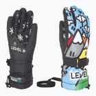 Kinder Snowboardhandschuhe Level Junior pk rainbow