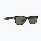 Sonnenbrille Ray-Ban New Wayfarer Classic matte black transparent/green g-15