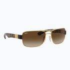 Sonnenbrille Ray-Ban RB3522 arista gold/brown