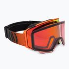 Skibrille Neon Ice black/orange/mirror red/amber