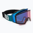 Skibrille Neon Ice black/petroleum/mirror blue/amber