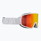 Skibrille Neon Force Otg white/white/mirror red