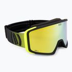 Skibrille Neon Eclipse black/yellow/mirror gold