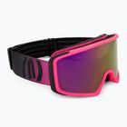 Skibrille Neon Eclipse pink/mirror violet