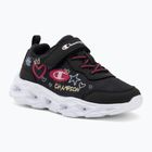 Kinderschuhe Champion Funfair Print G PS Low Cut new black/fluorescent pink/imperial light blue