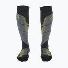 Herren-Skisocken UYN Ski All Mountain anthracite melange / yellow