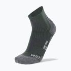 Herren­socken Uyn Trekking 2IN Low Cut military/grey melange