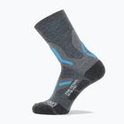 Damensocken Uyn Trekking 2IN Merino Mid mid grey/turquoise