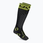 Skisocken Herren UYN Ski One Merino black/lime