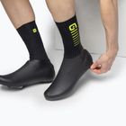 Schutzüberzüge für Fahrradschuhe Radsportschuhe Alé Whizzy Winter black/fluo yellow
