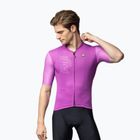 Herren-Fahrradtrikot Alé Follow Me cyclamen