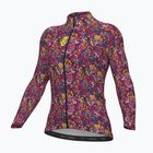 Damen Fahrradtrikot Alé Flowery LS Jersey rosa/pink