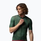 Herren-Fahrradtrikot Alé Deep dark green