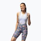 Damen-Radshorts Alé Master Graphic Bibshorts blue combo