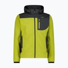 Softshell-Jacke für Herren CMP 3A01787N Zip Hood cardamom/black pine