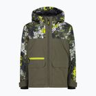 Kinder-Skijacke CMP 36W0714P Fix Hood olive/acido