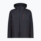 Gefütterte Herrenjacke CMP 36Z2257D Zip Hood Detachable Inn antracite