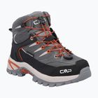 Kinder-Trekkingschuhe CMP Rigel 2.0 Mid Waterproof grey/brick
