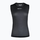 Damen Radfahren Sweatshirt Castelli Pro Mesh ärmellos schwarz