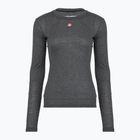 Damen Langarm-Radtrikot Castelli Medio Base Layer W melange gray