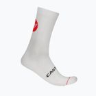 Herrensocken Castelli Entrata 18 white
