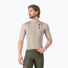 Radtrikot Herren Castelli Drittone Logo clay/belgian blue