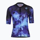 Radtrikot Damen Castelli Cosmic Vortex multicolor violet blue