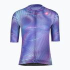 Damen Fahrradtrikot Castelli Cosmic Vortex multicolor ultraviolet rose