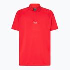 Herren Oakley Iconic Oakley Ss Polo Shirt rote Linie