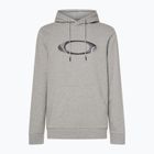 Herren Oakley neue Ellipse Hoodie Sweatshirt neue Granit Heidekraut