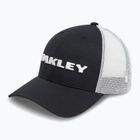 Herren Oakley Heather New Era Bark Logo Blackout Baseballkappe