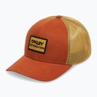 Herren Oakley Oakley B1B Hdo Patch Trucker Rotbraun/Sulfid Baseballmütze