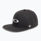 Herren Oakley 47 B1B Ellipse blackout/weiß Baseballkappe