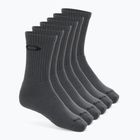 Oakley Crew 5 Paar neutrale graue Socken