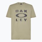 Herren Oakley Bark Ellipse T-Shirt boulder green