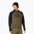 Herren Snowboard-Hoodie Oakley Sierra DWR Fleece Hoody 2.0 army green