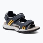 Geox Borealis ozeanblau/gold Junior Sandalen