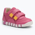 Geox Iupidoo rosa / gelb Kinderschuhe